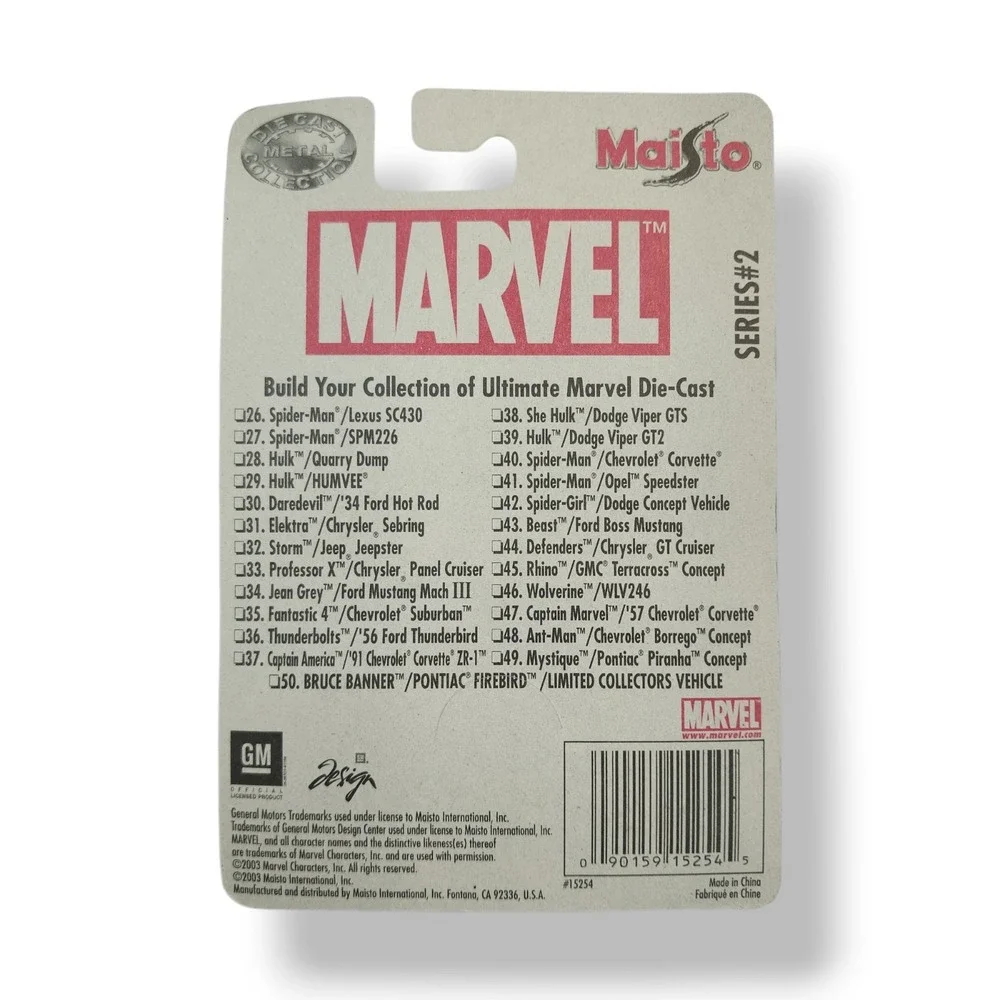 Maisto 2003 Marvel Die-Cast Collection‎ Series 2 #48 Ant-Man Chevrolet Borrego